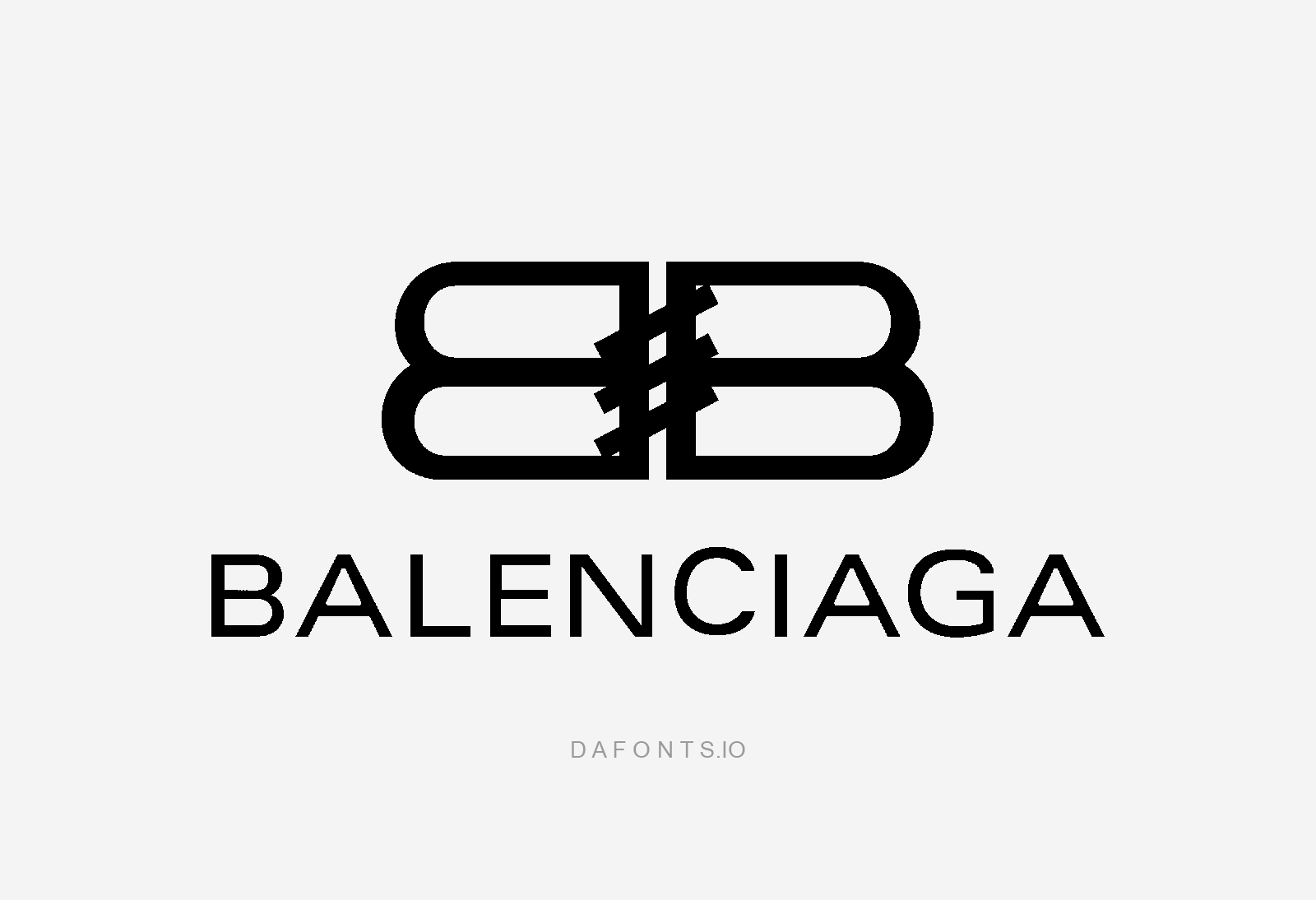 Balenciaga Font