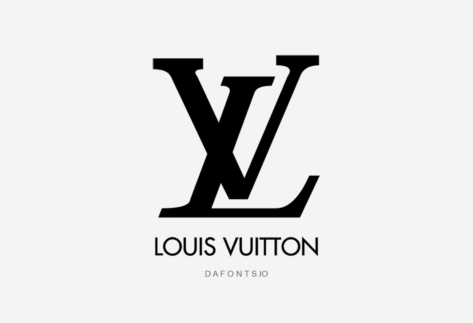 Louis Vuitton Font Dafonts 3886