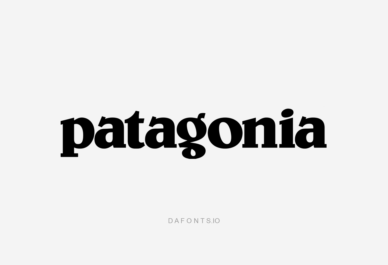 Patagonia-Logo-Font