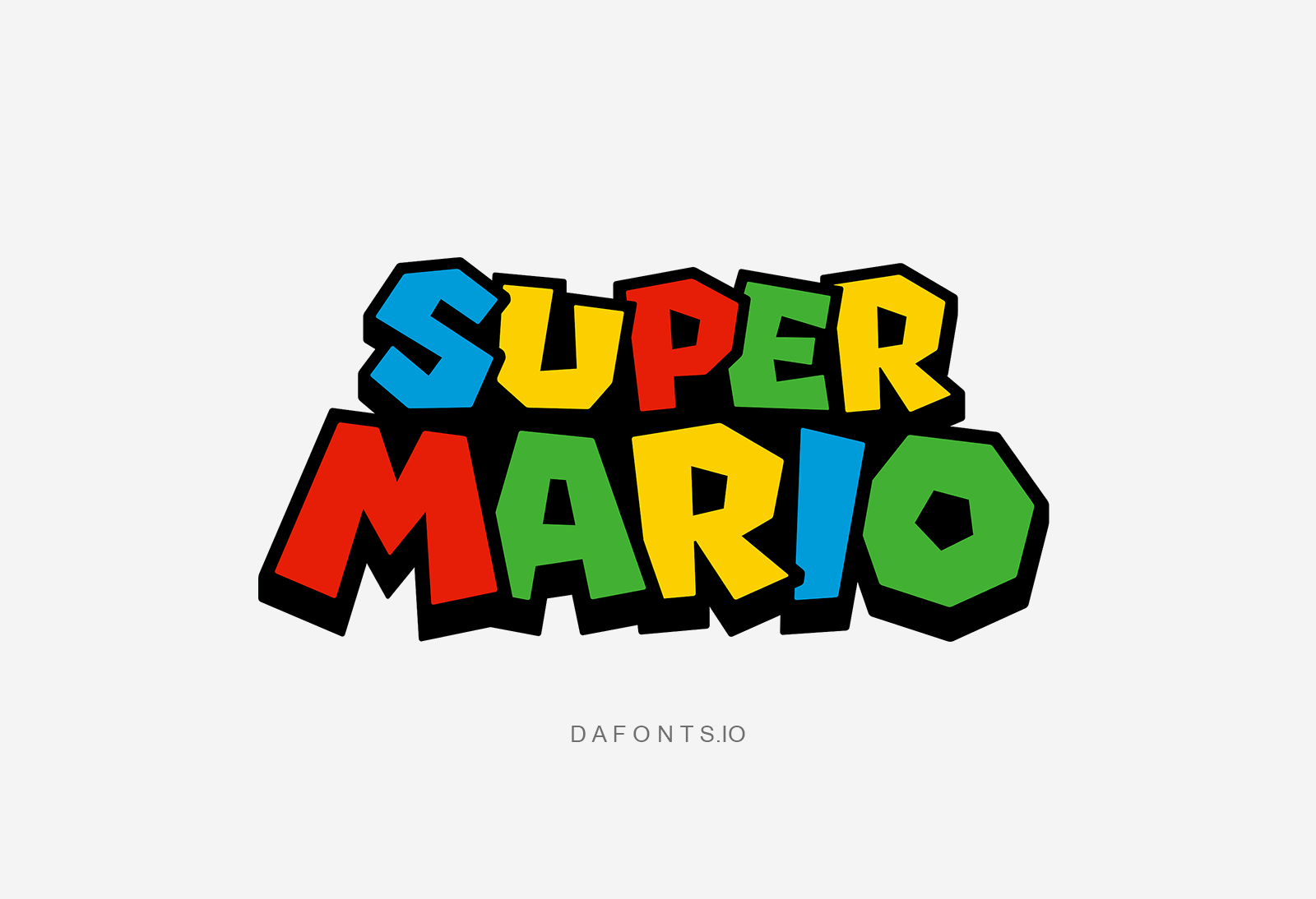Super Mario Font