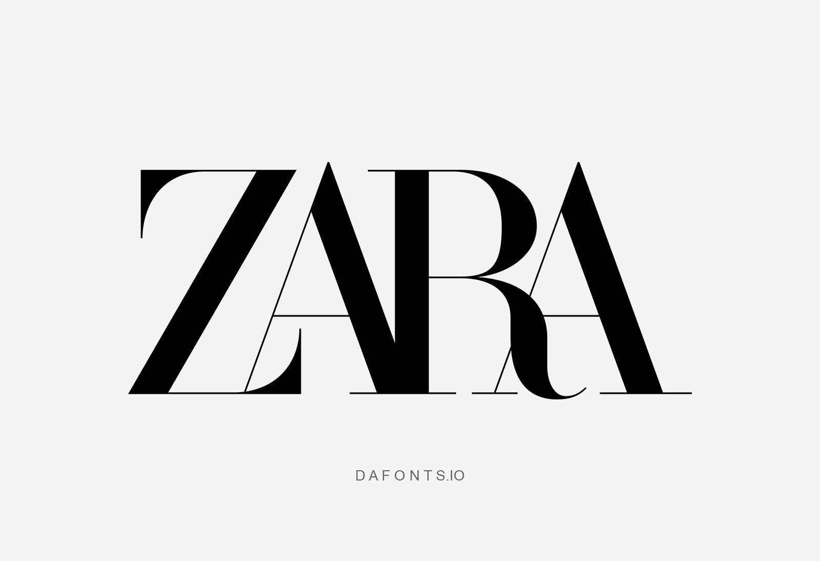  Zara Font