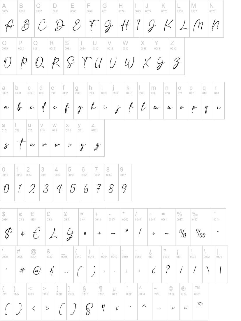 Adelia Calligraphy Font -2