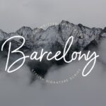 Barcelony Monoline Font -1