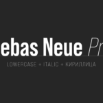 Bebas Neue Sans Serif Font -1