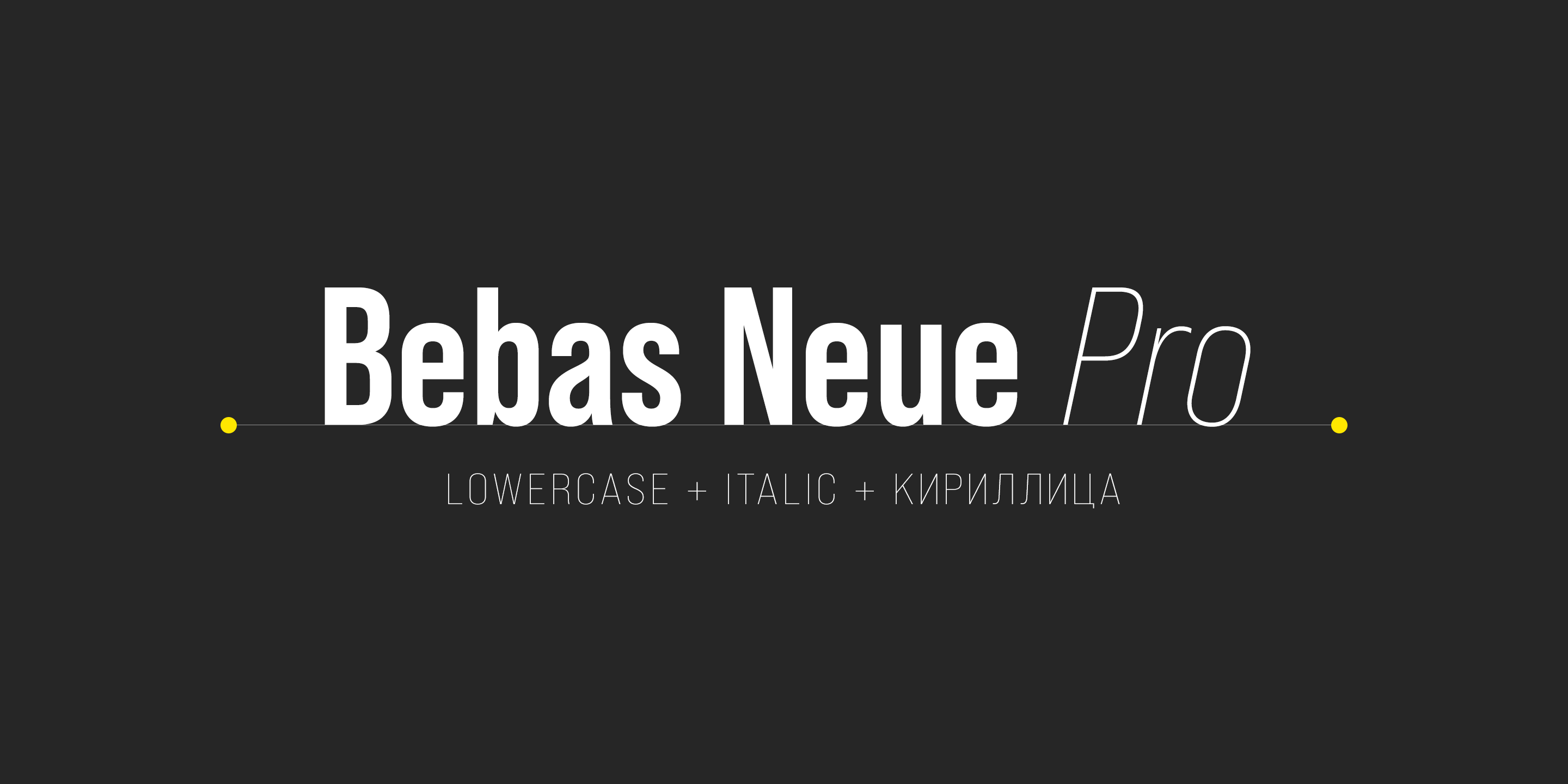 Bebas Neue Sans Serif Font -1