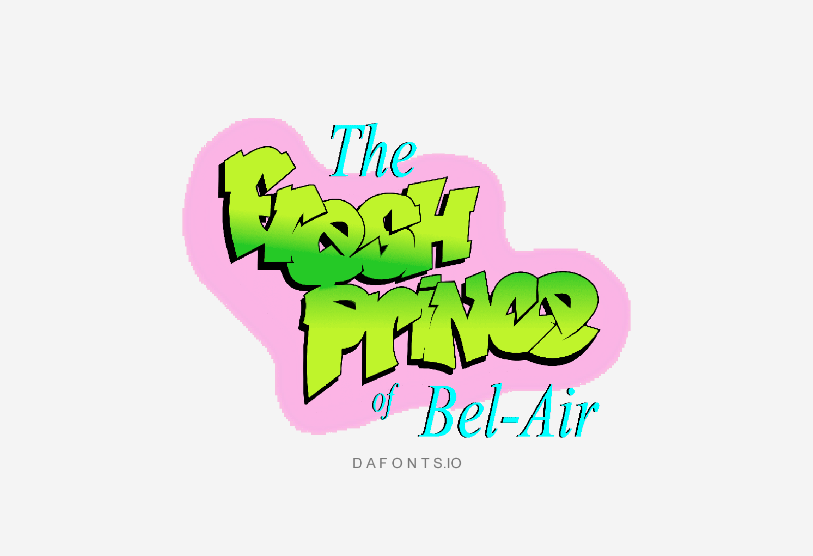 Fresh Prince Of Bel Air Font