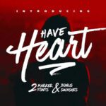 Have Heart Brush Font -1