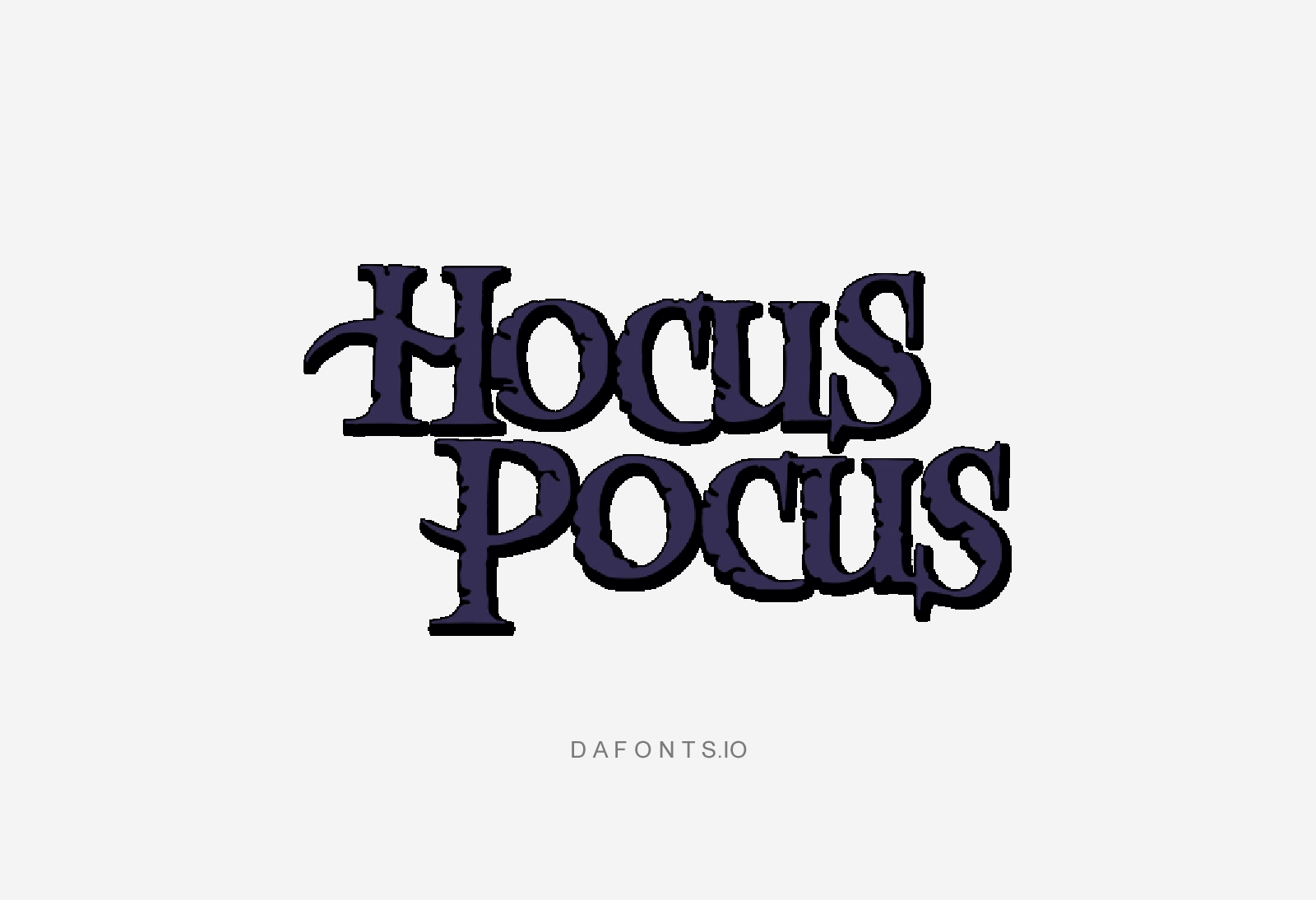 Hocus-Pocus Logo-Font