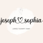 Joseph Sophia Calligraphy Font -1