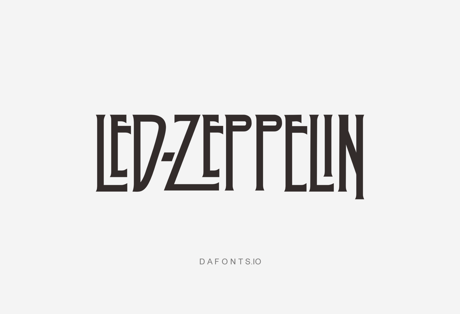 Led-Zeppelin-Logo-Font