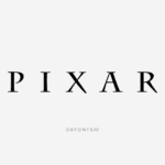 Pixar Logo-Font