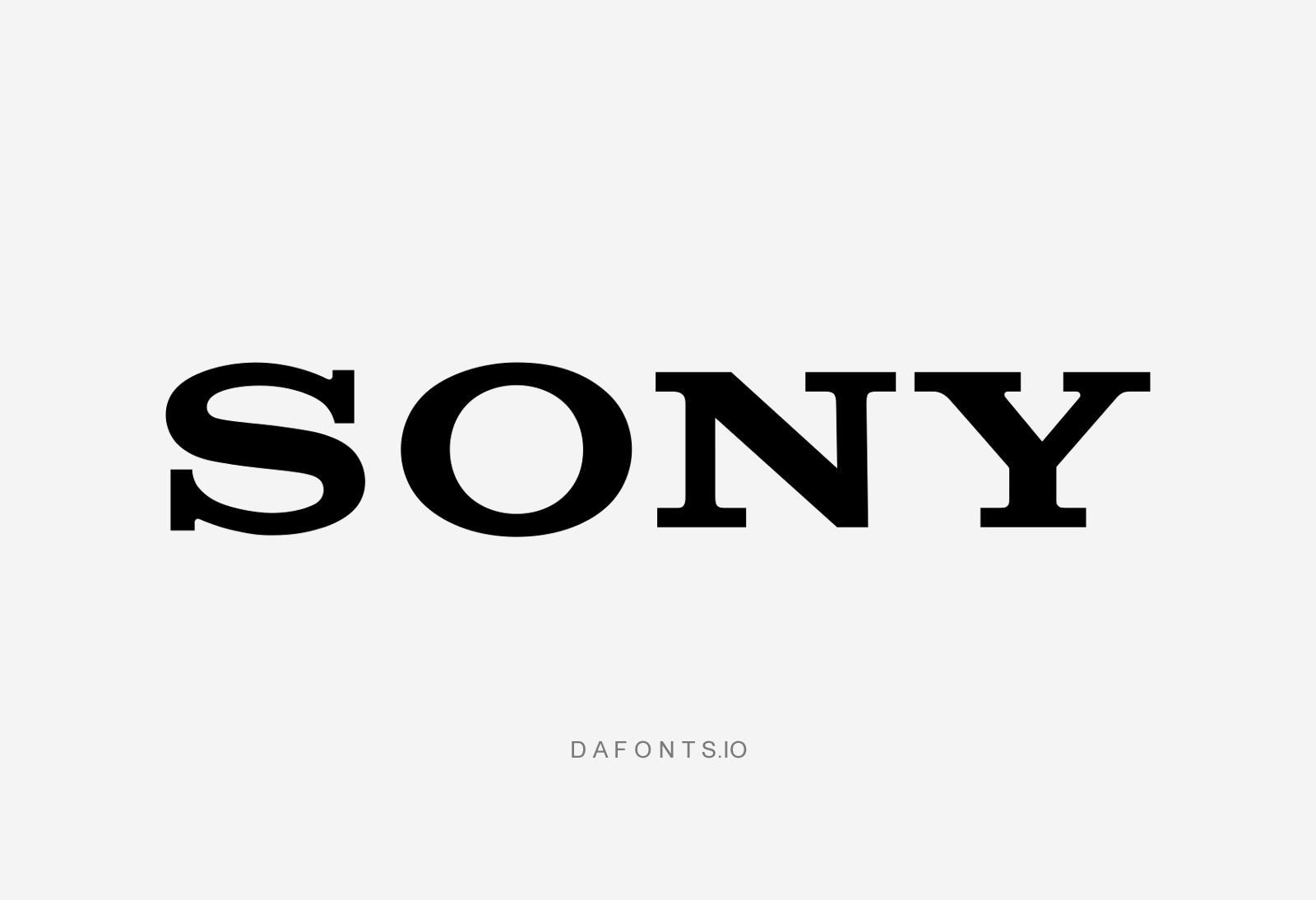 Sony-Logo-Font