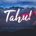 Tahu Bold Script Font -1