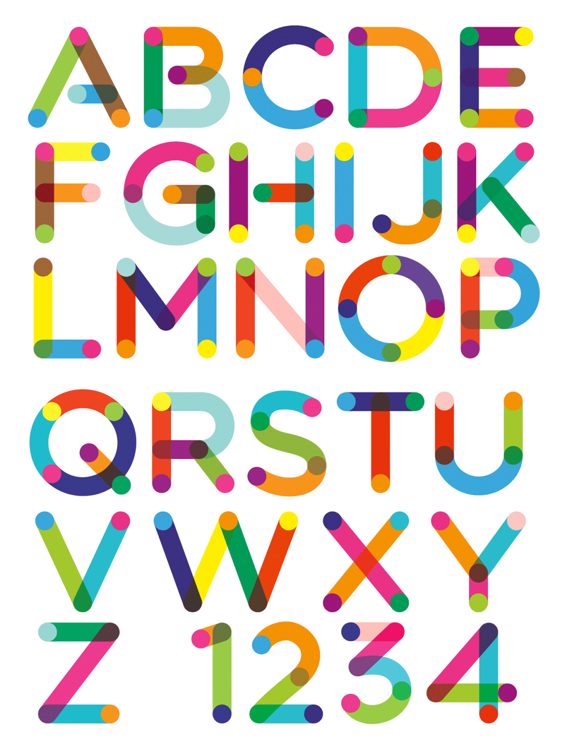 ColorTube Font - Dafonts