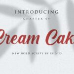 Cream Cake Calligraphy Font -1
