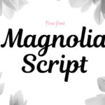 Magnolia Script Calligraphy Font -1