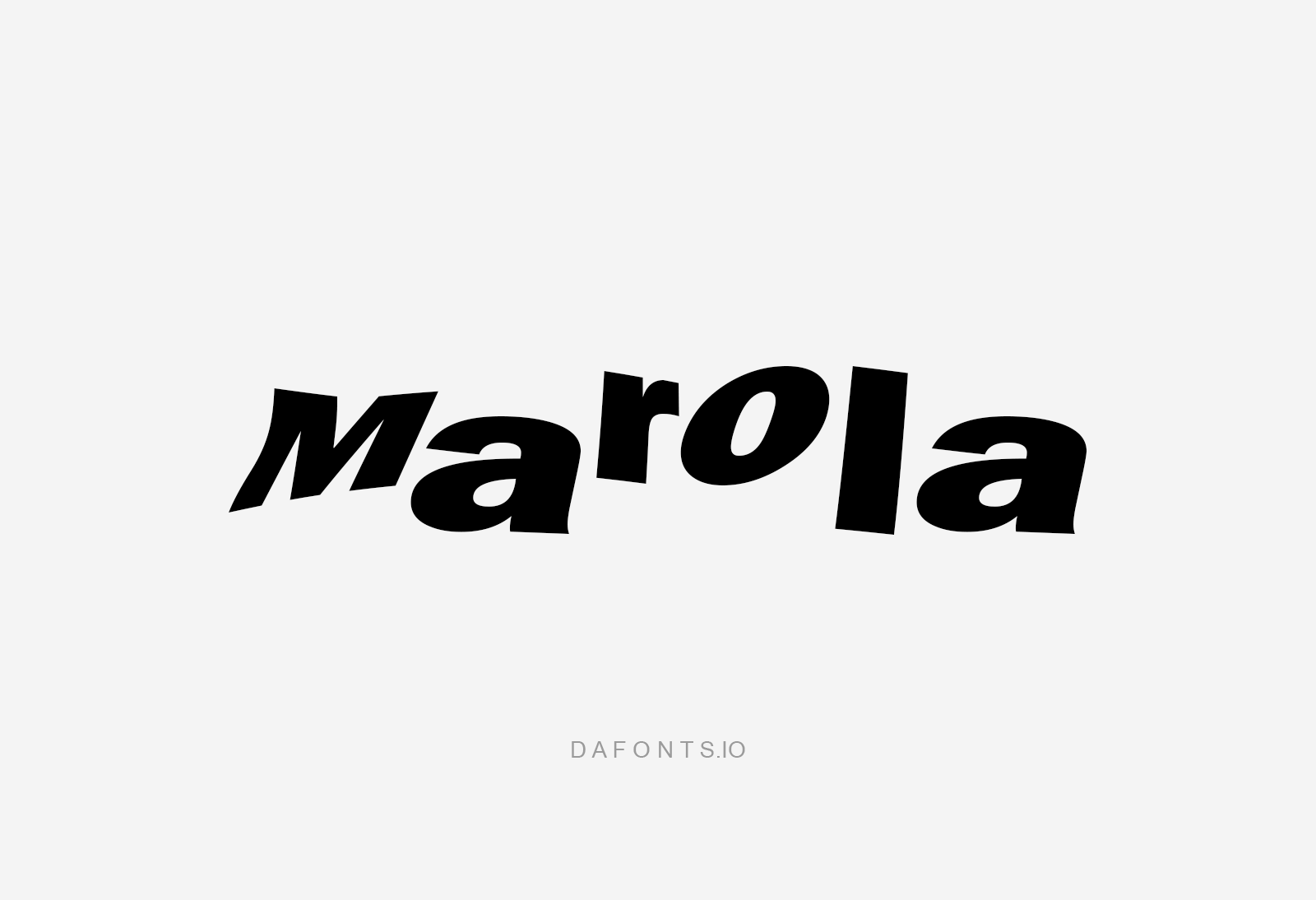 Marola Fancy-Font