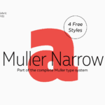 Muller Narrow Font-1