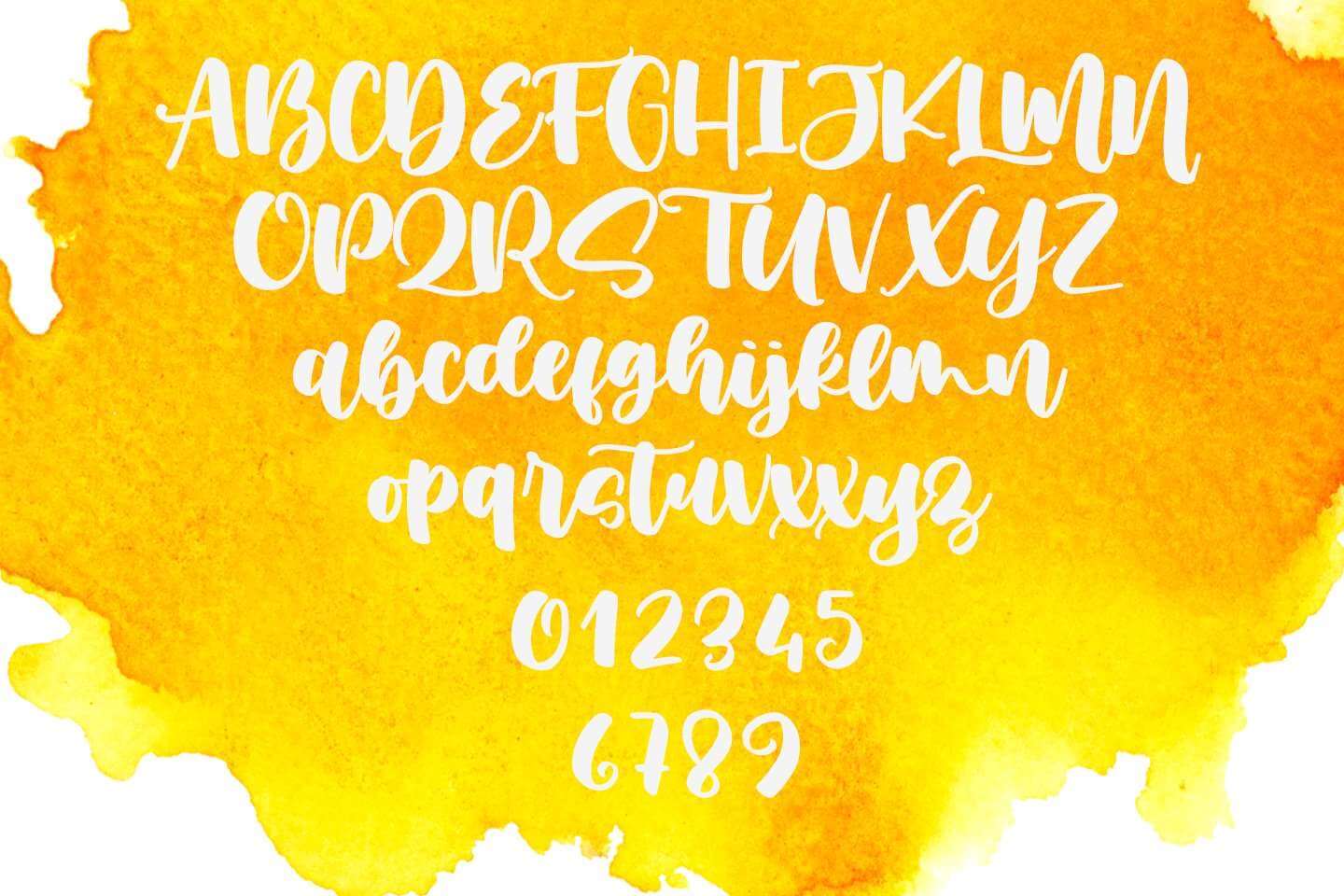 Muthiara Calligraphy Font -2