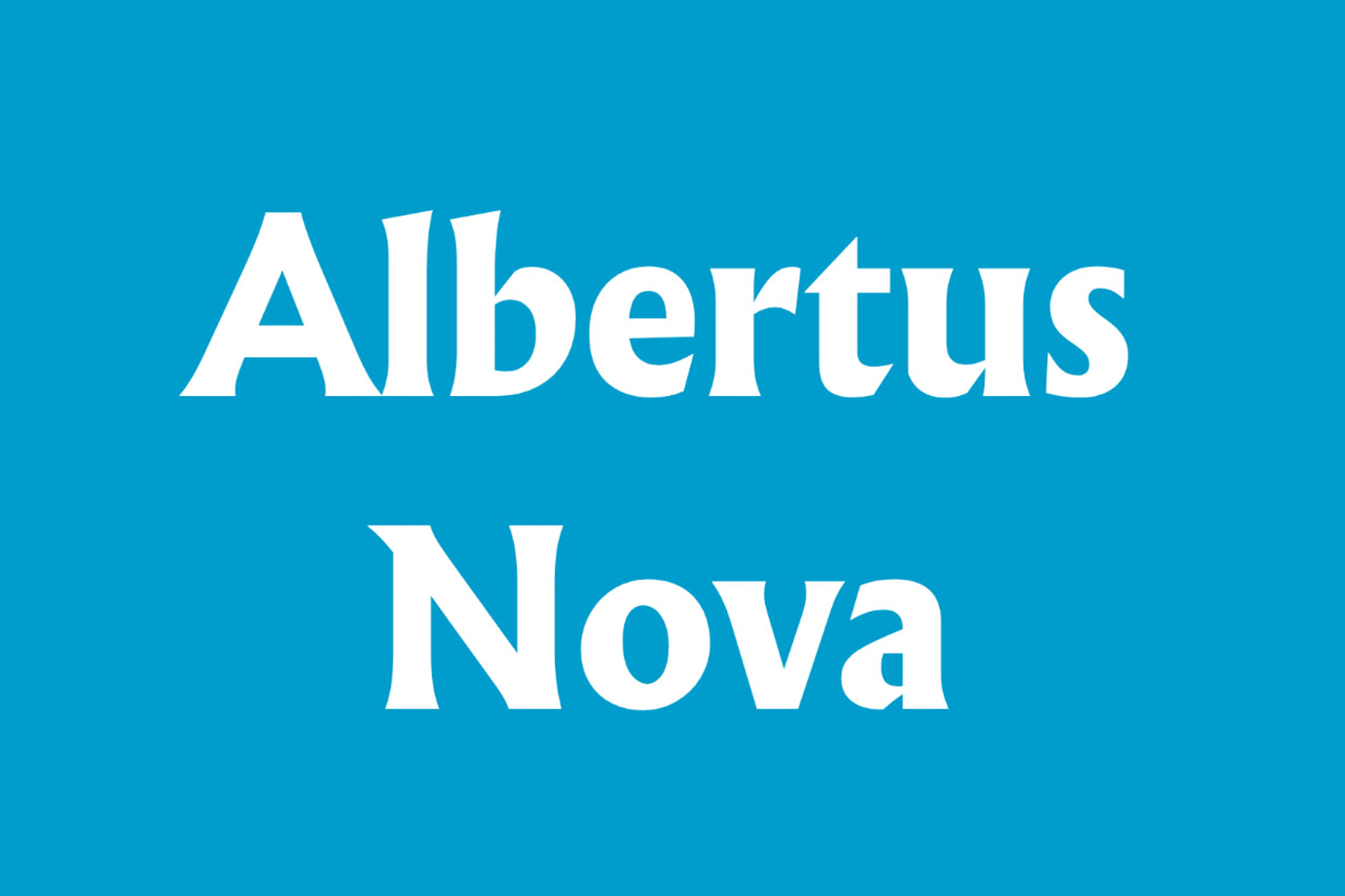 Albertus Nova Font