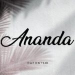 Ananda Calligraphy Font