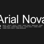 Arial Nova Font -1