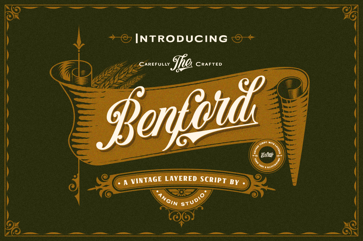 Benford Font