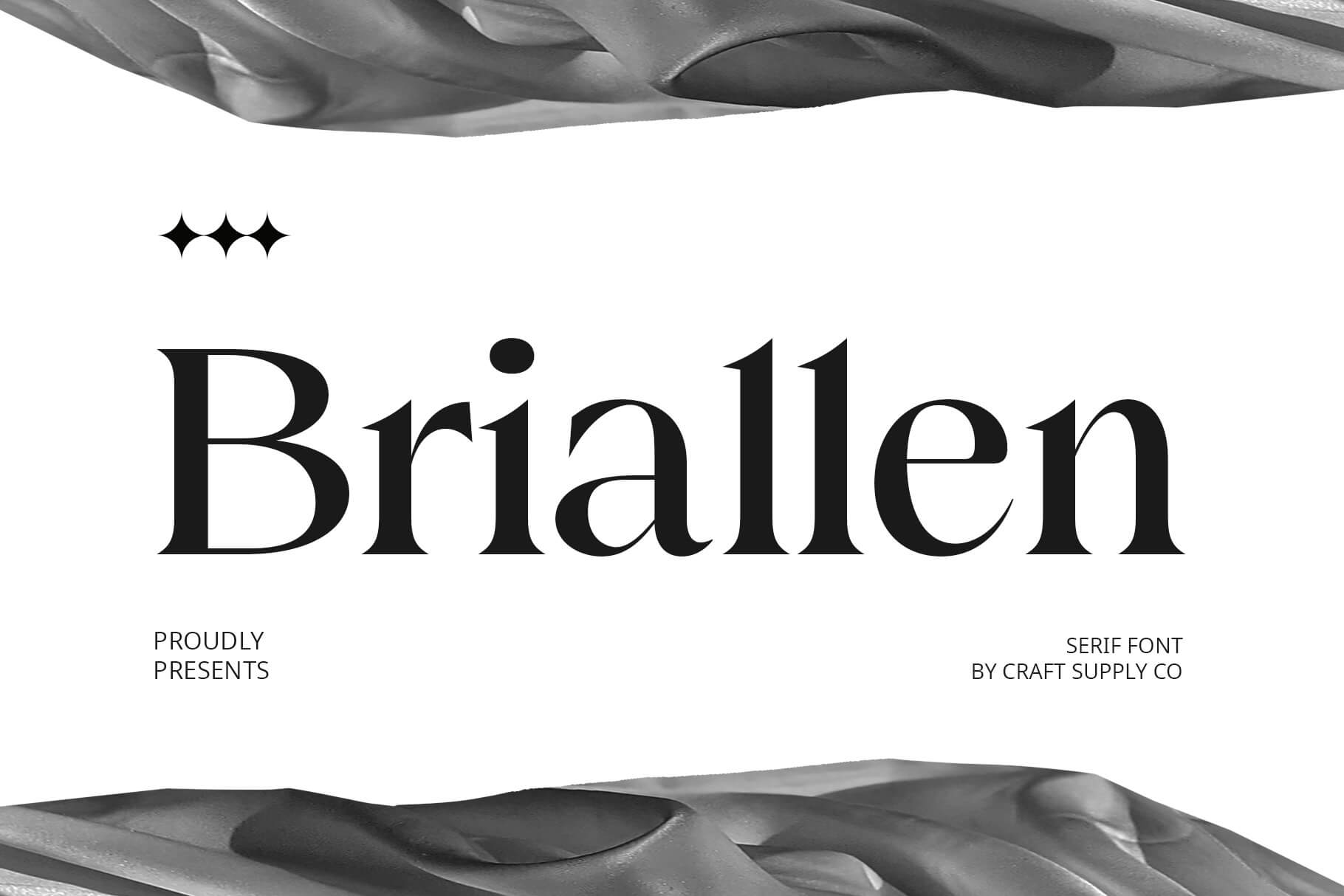 Briallen Serif Font -1