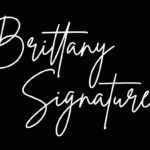 Brittany Signature Font -1