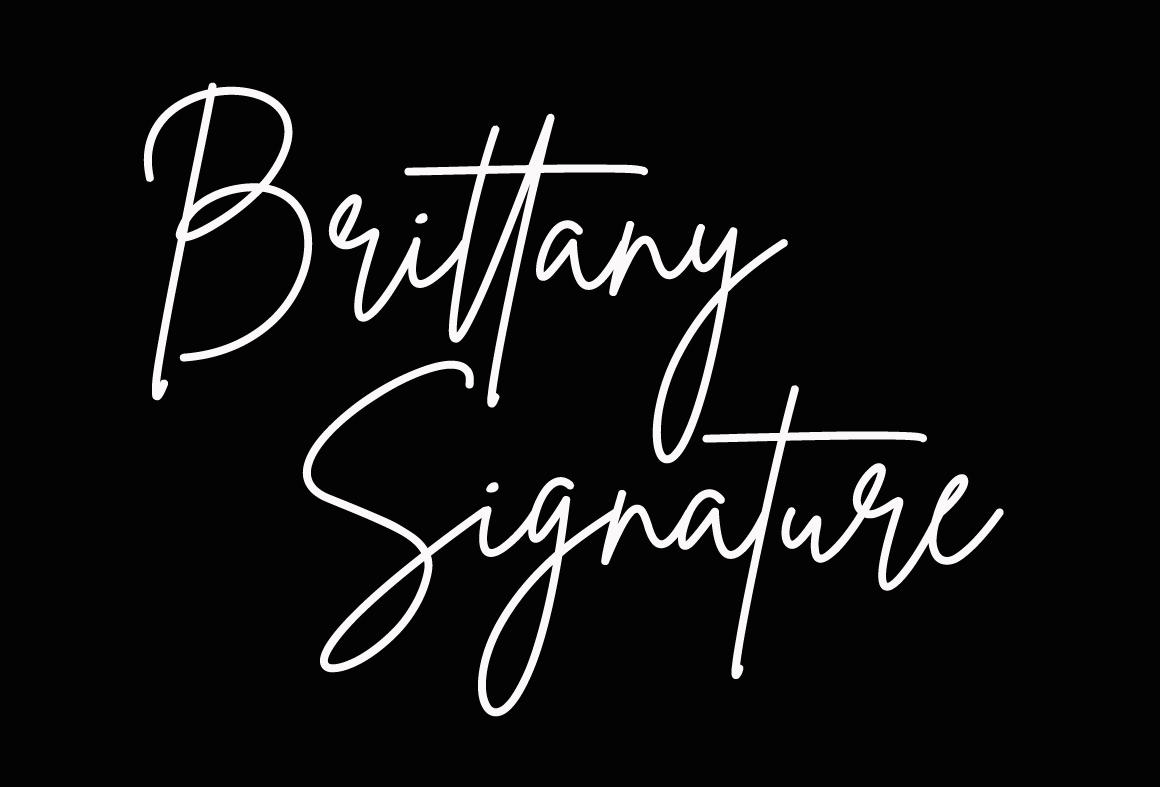 Brittany Signature Font