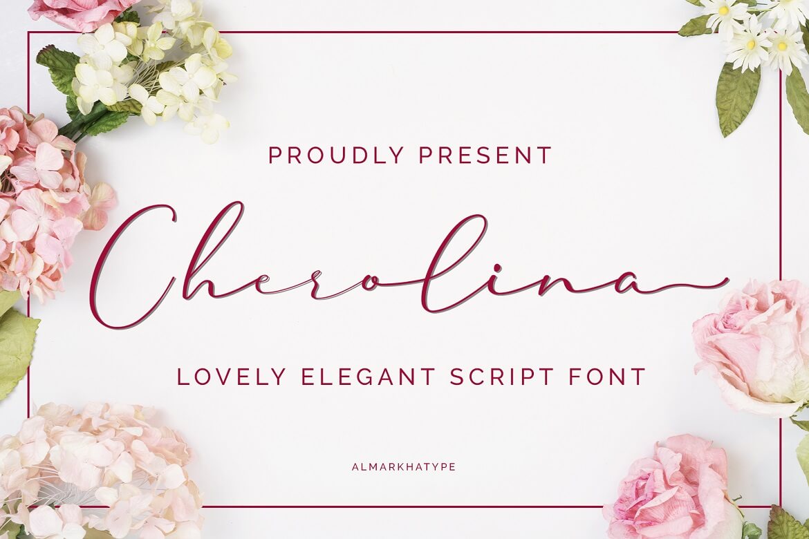 Cherolina Calligraphy Font 1