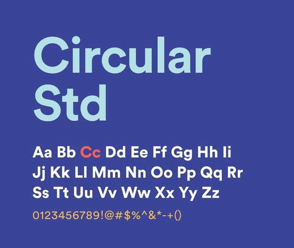 Circular Std Font 2