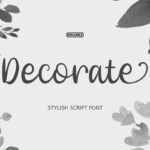 Decorate Font -1