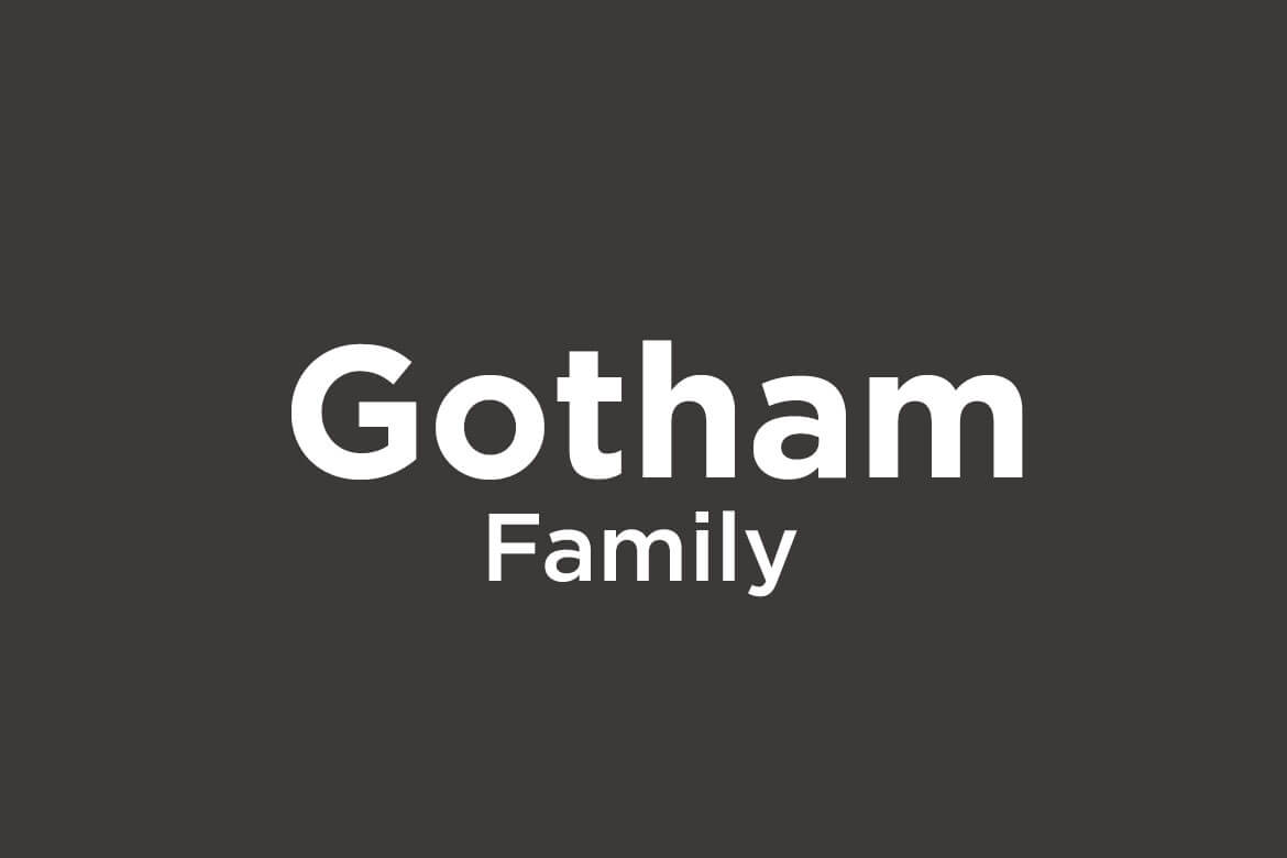 Gotham-Font