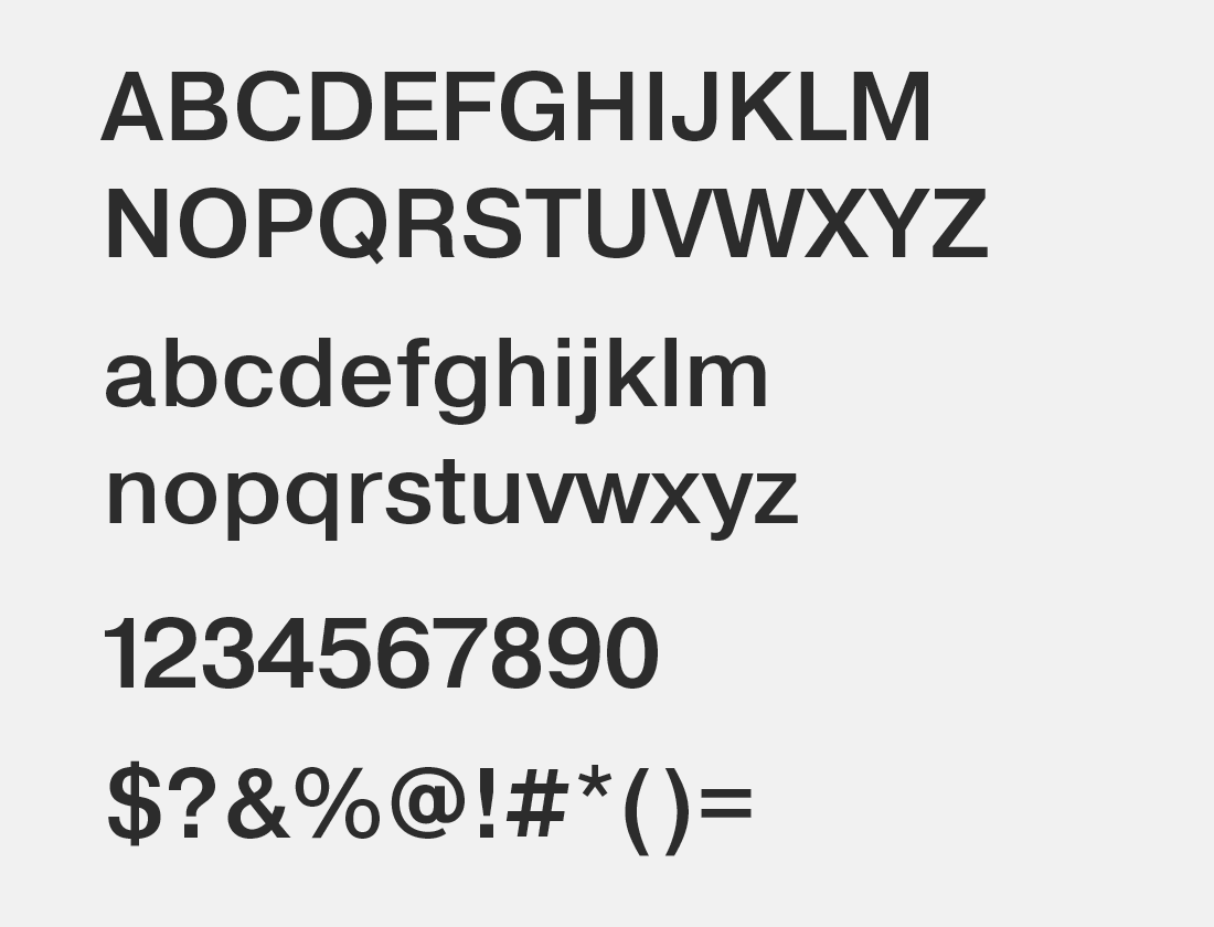 Helvetica Neue Font 3