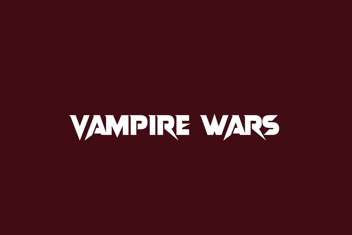 Vampire Wars Font