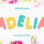 Adelia Cartoon Font 1