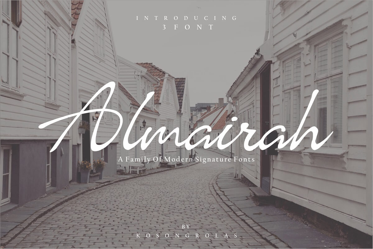 Almairah Handwritten Font