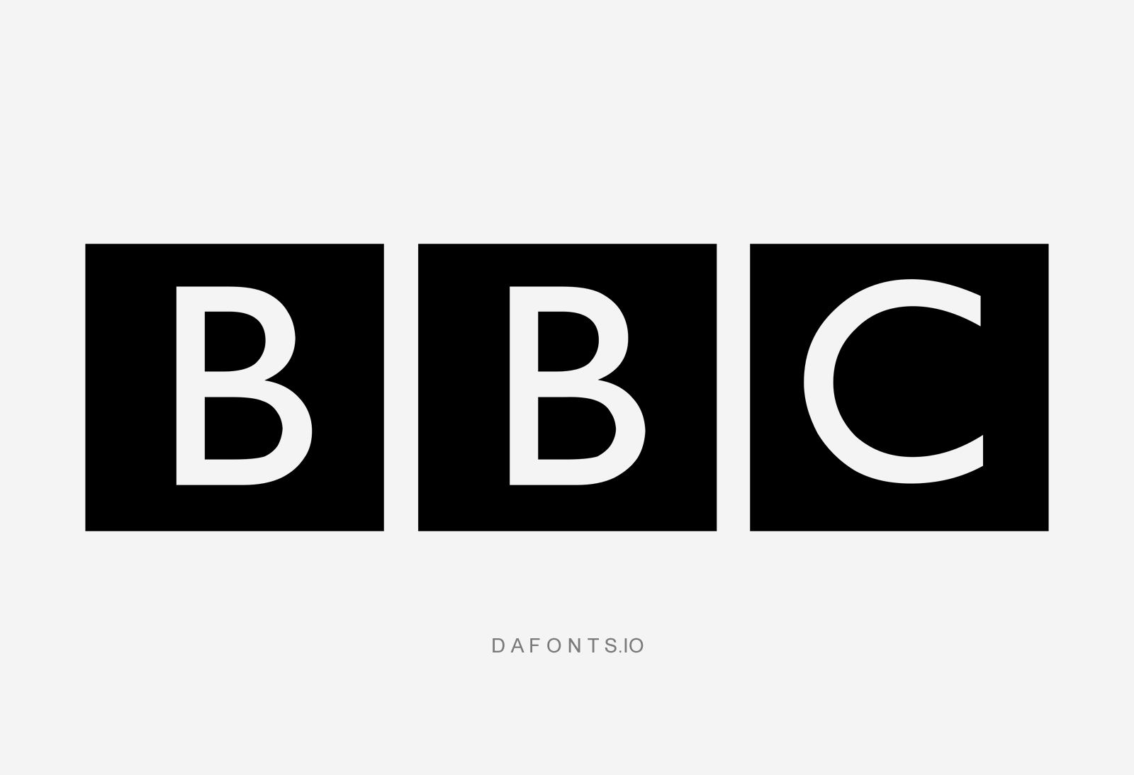 BBC Logo Font