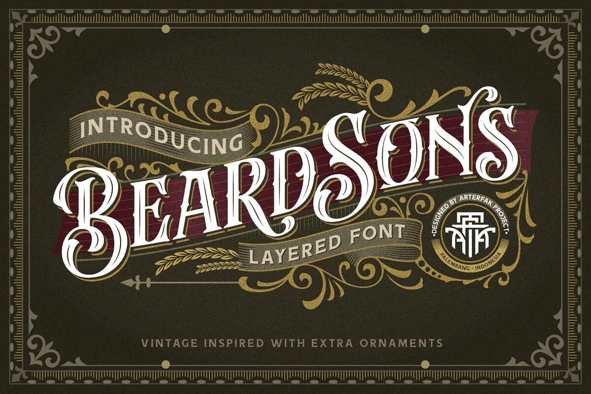 Beardsons Font 1