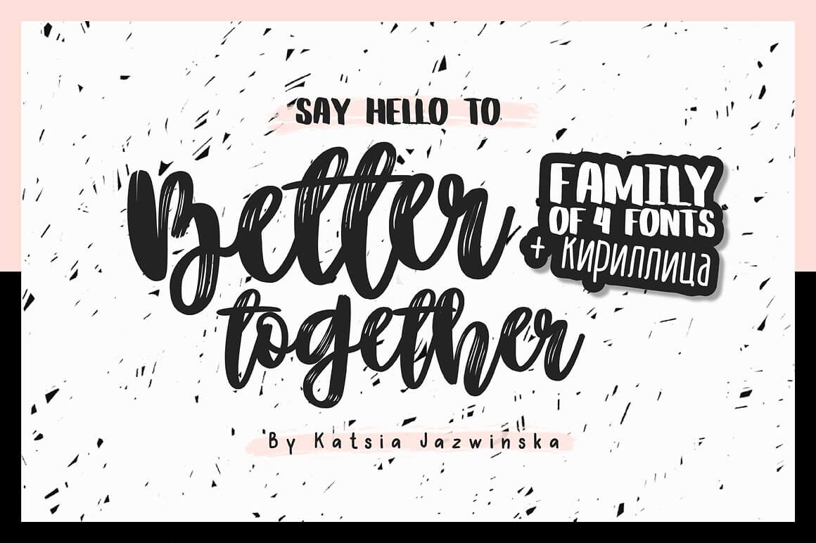 Better Together Font Family -1