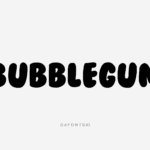 BubbleGum-Font