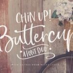 Chin Up Buttercup Font