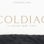 Coldiac Serif Font -1