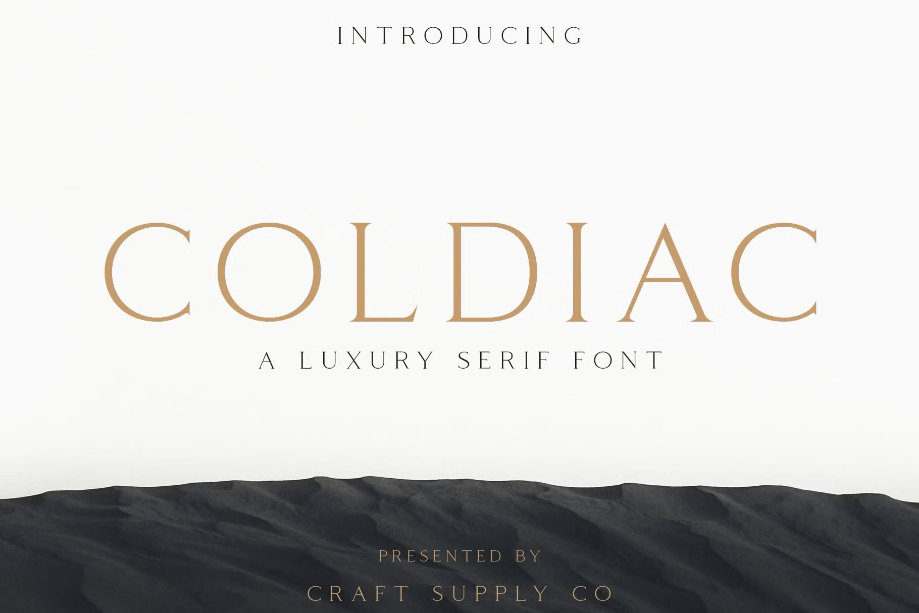 Coldiac Serif Font -1