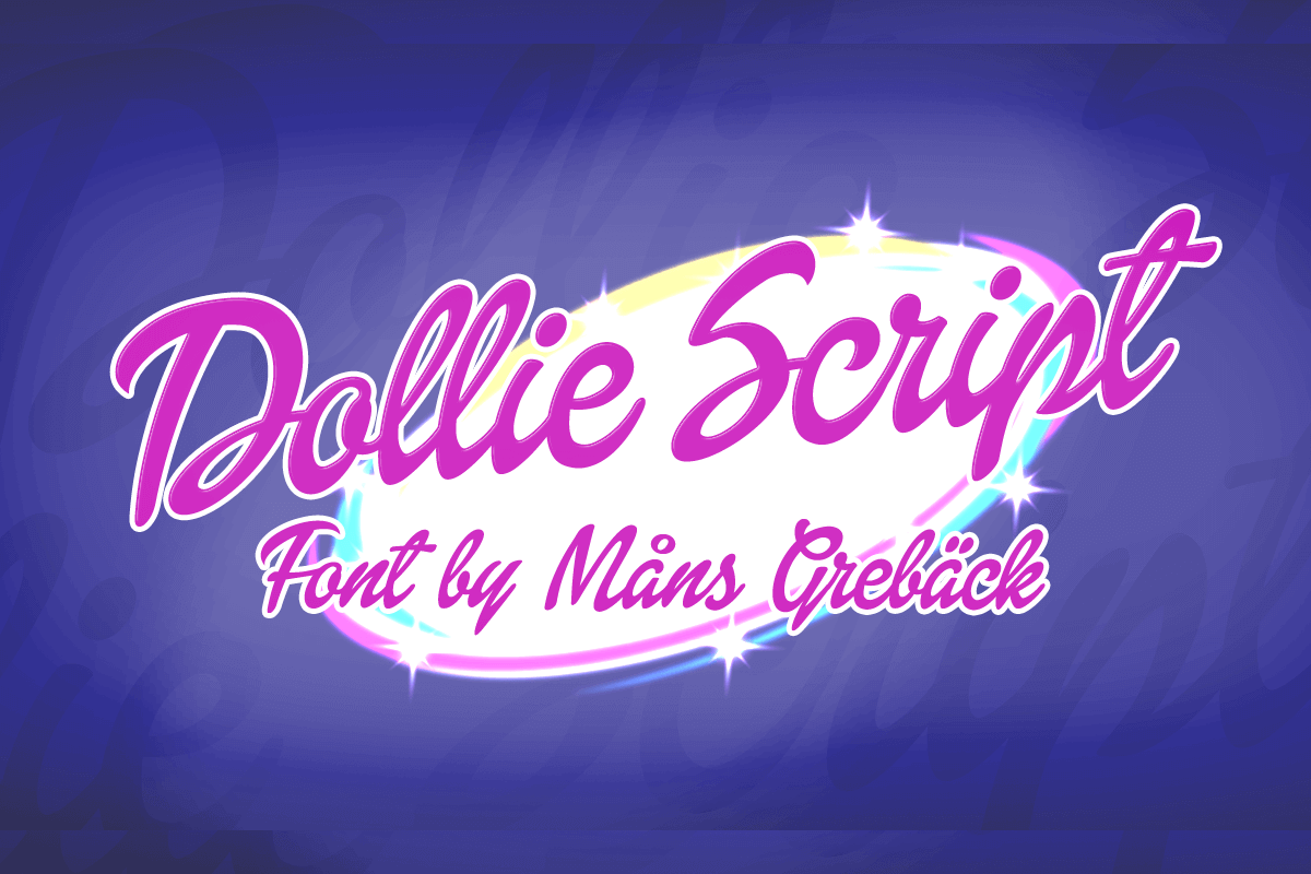 Dollie Script Font