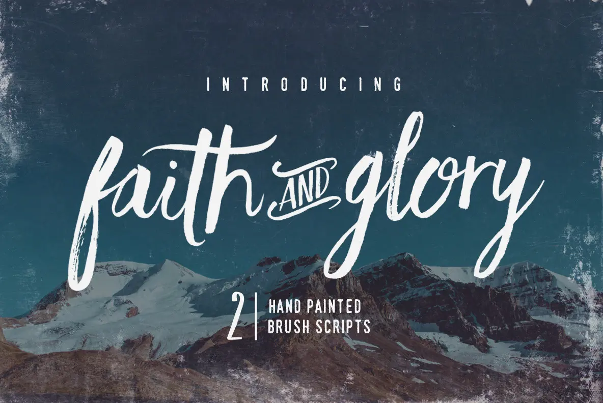 Faith and Glory Font