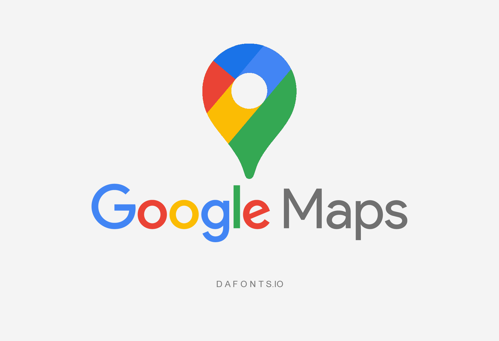 Google Maps Font