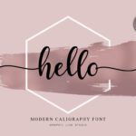 Hello Font 1