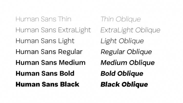 Human-Sans-3
